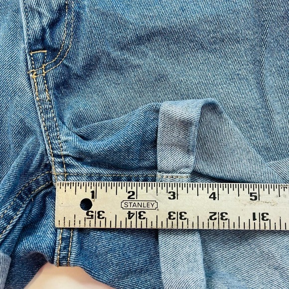 & Denim regular waist cuffed jean shorts - Picture 9 of 11